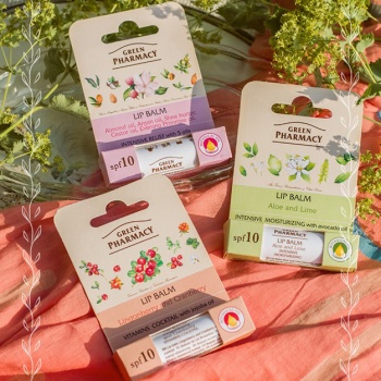 GREEN PHARMACY BALSAM DO UST, ALOES I LIMONKA, INTENSYWNIW NAWILŻAJĄCY, SPF 10